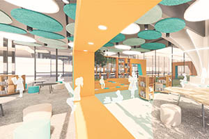 北京市顺义区诺德安达学校图书馆