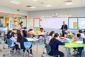 耀华国际教育学校北京亦庄校区教室