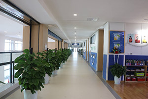 海嘉国际双语学校天津校区走廊