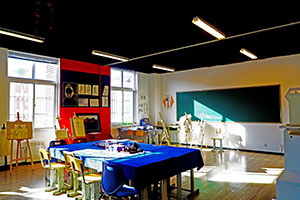 北京怀柔索兰诺中学画室