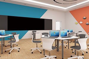 北京开放大学国际课程中心多功能教室