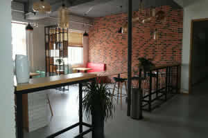 北京市丰台区新北赋学校(原北大附属实验学校)校园一角