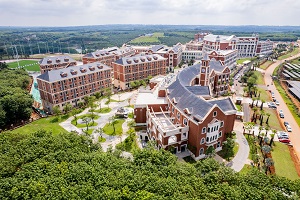 海南英雅盛彼德学校校园布局