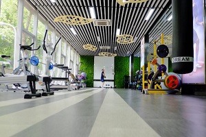 领科教育上海校区健身房