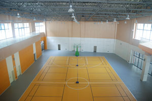 湖州市南太湖双语学校篮球馆