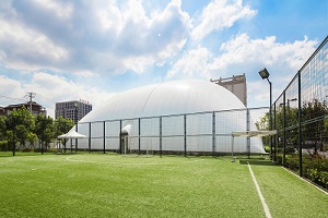 上海赫贤学校大白气膜馆