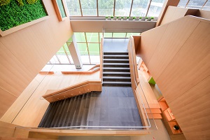 上海万科双语高中楼梯