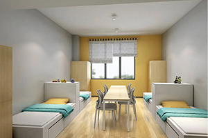 苏州相城区诺德学校低年级宿舍