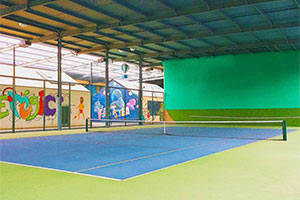 上海梦沃未来学院网球场