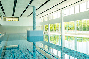 上海浦东新区民办籽奥高级中学游泳池