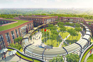 合肥协和双语学校俯瞰图