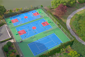 上海林国荣学校户外运动场