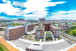 上海安生学校高中部俯瞰图