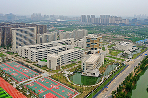 江苏省靖江高级中学国际部俯瞰图