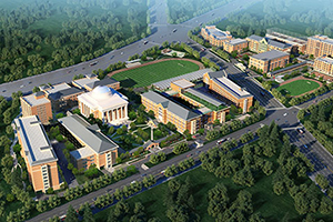 昆山康桥学校俯瞰图