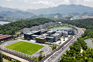 杭州威雅学校学校鸟瞰图