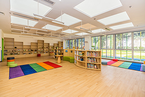 杭州威雅学校阅览室