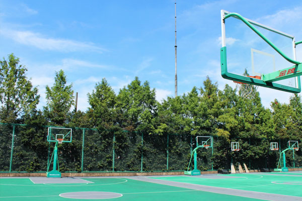 绿城常春藤国际教育室外篮球场