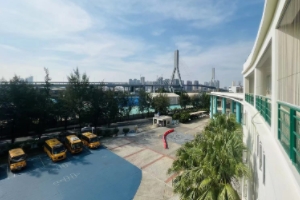 广州为明学校国际部校园一角