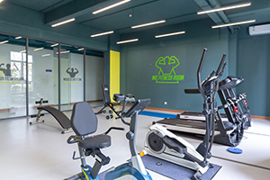 美伦国际高中健身房