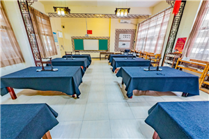 加拿达外国语学校书法室