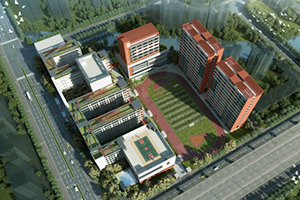 江门市第一实验学校校区俯视图