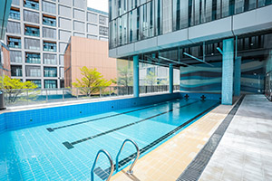 深圳国际预科书院游泳馆