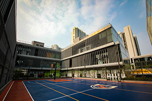 深圳国际预科书院篮球场