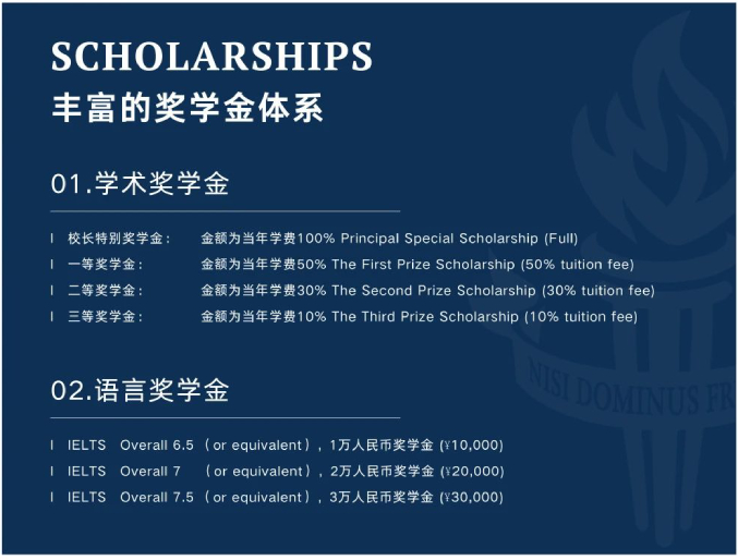 上海阿德科特学校奖学金政策